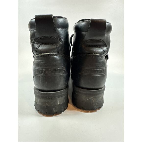 Harley-Davidson® Boots Women’s 8 Faded Glory Black Motorcycle Boots 81024 - Picture 6 of 8